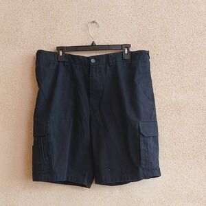 "Make Offer" Alexander Collection Navy Cargo Shorts with Relaxed Fit